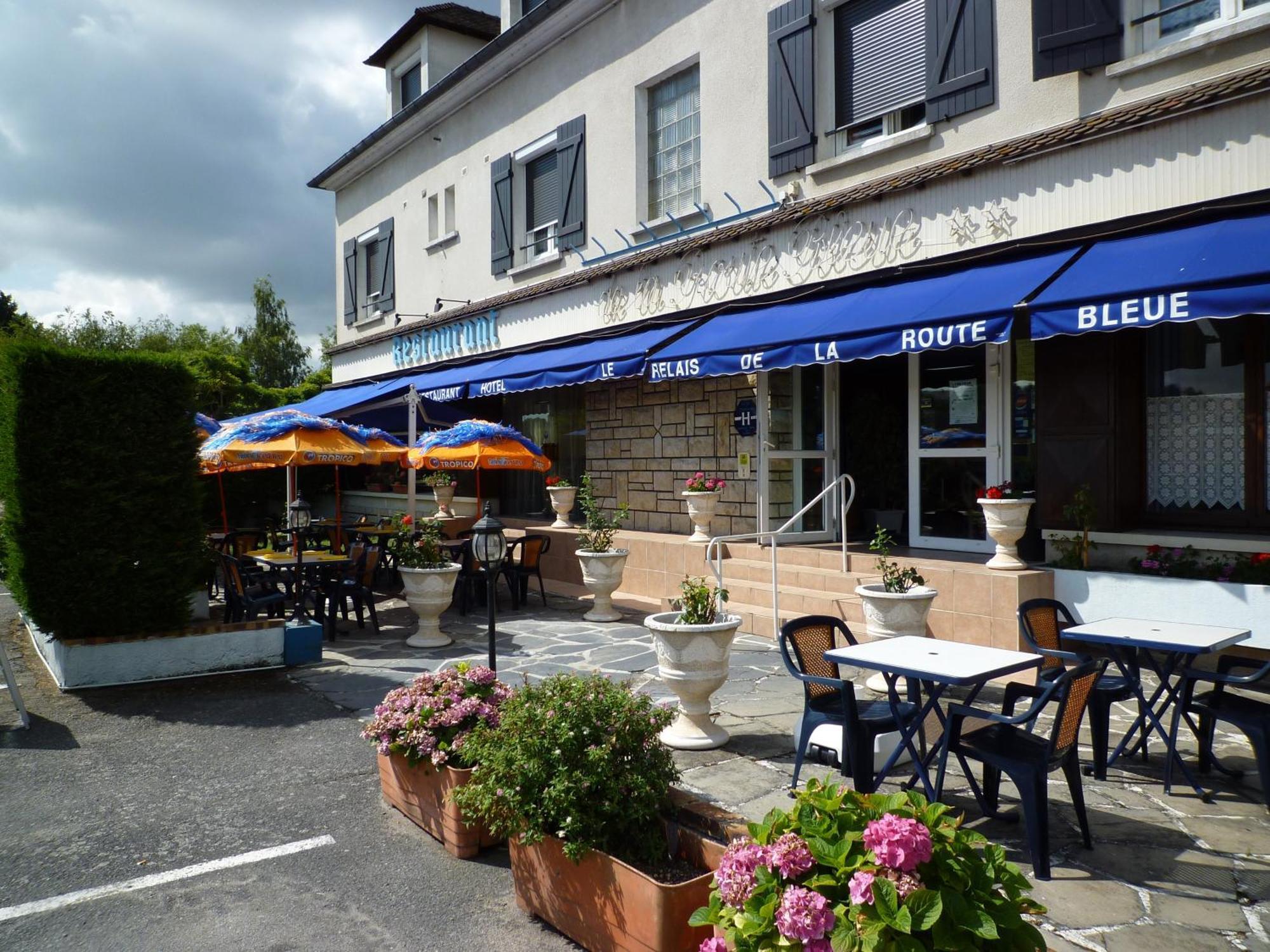 Le Relais De La Route Bleue Hotel Saint-Loup  ภายนอก รูปภาพ