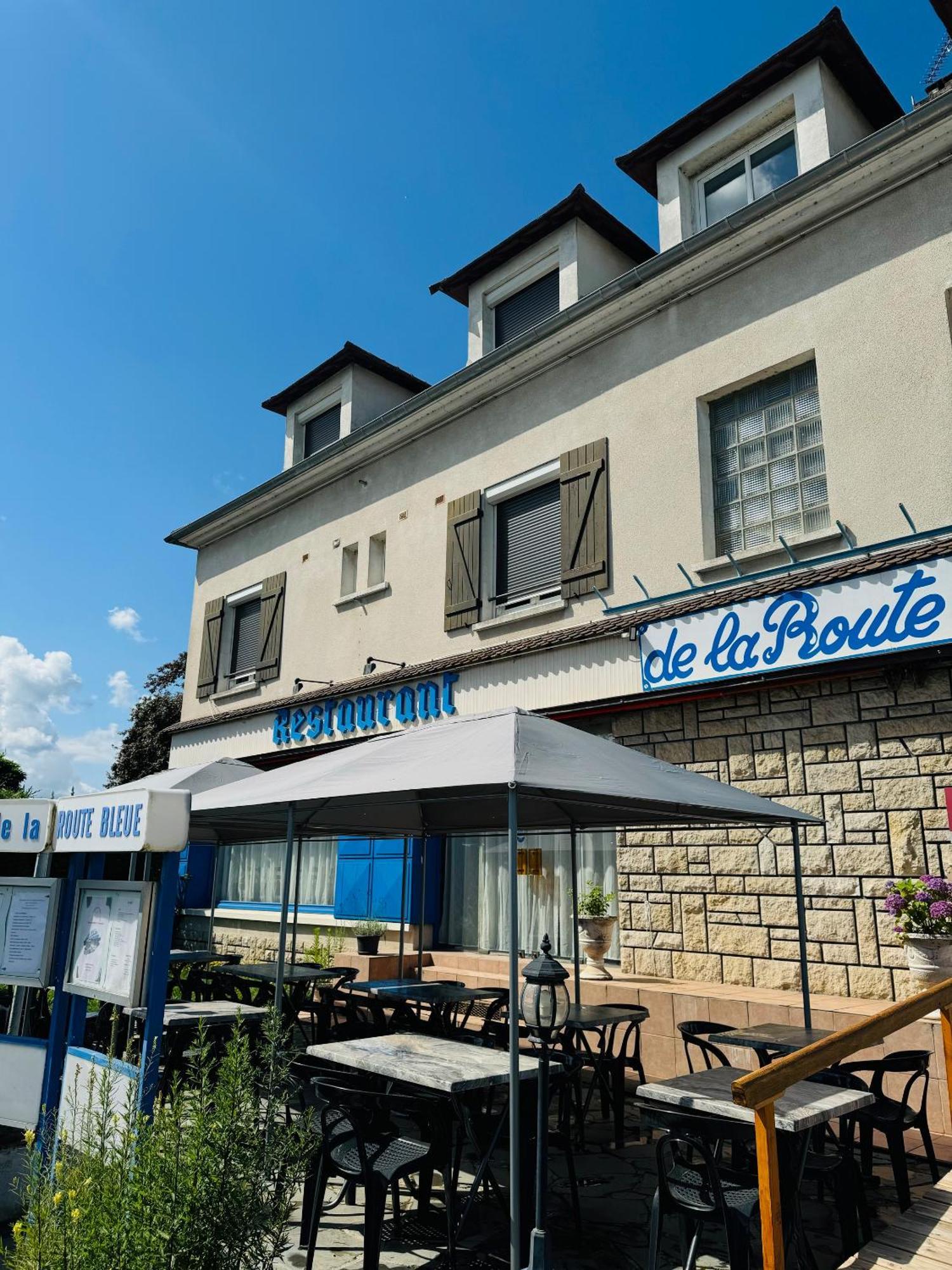 Le Relais De La Route Bleue Hotel Saint-Loup  ภายนอก รูปภาพ